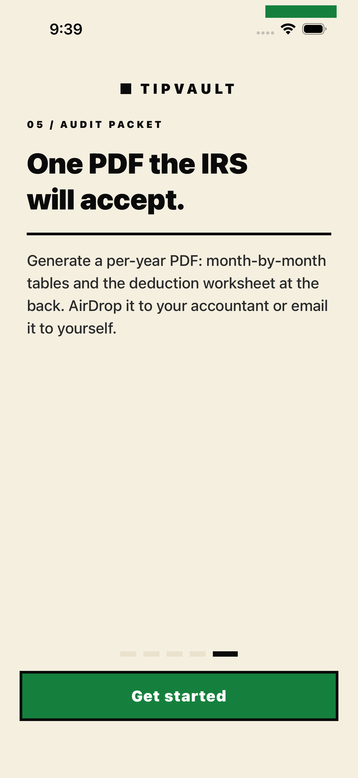 TipVault screenshot 5 of 6