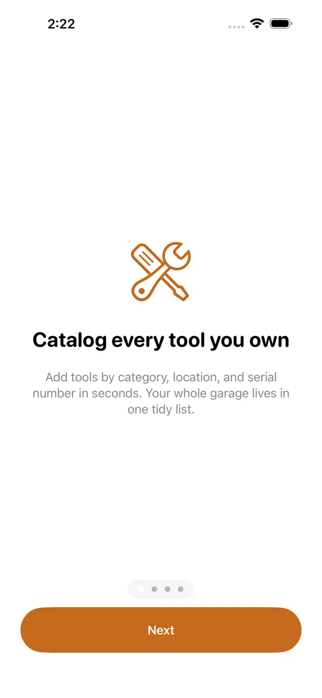 Toolshed screenshot 1