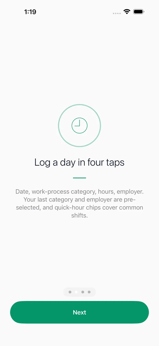TradeHours screenshot 2