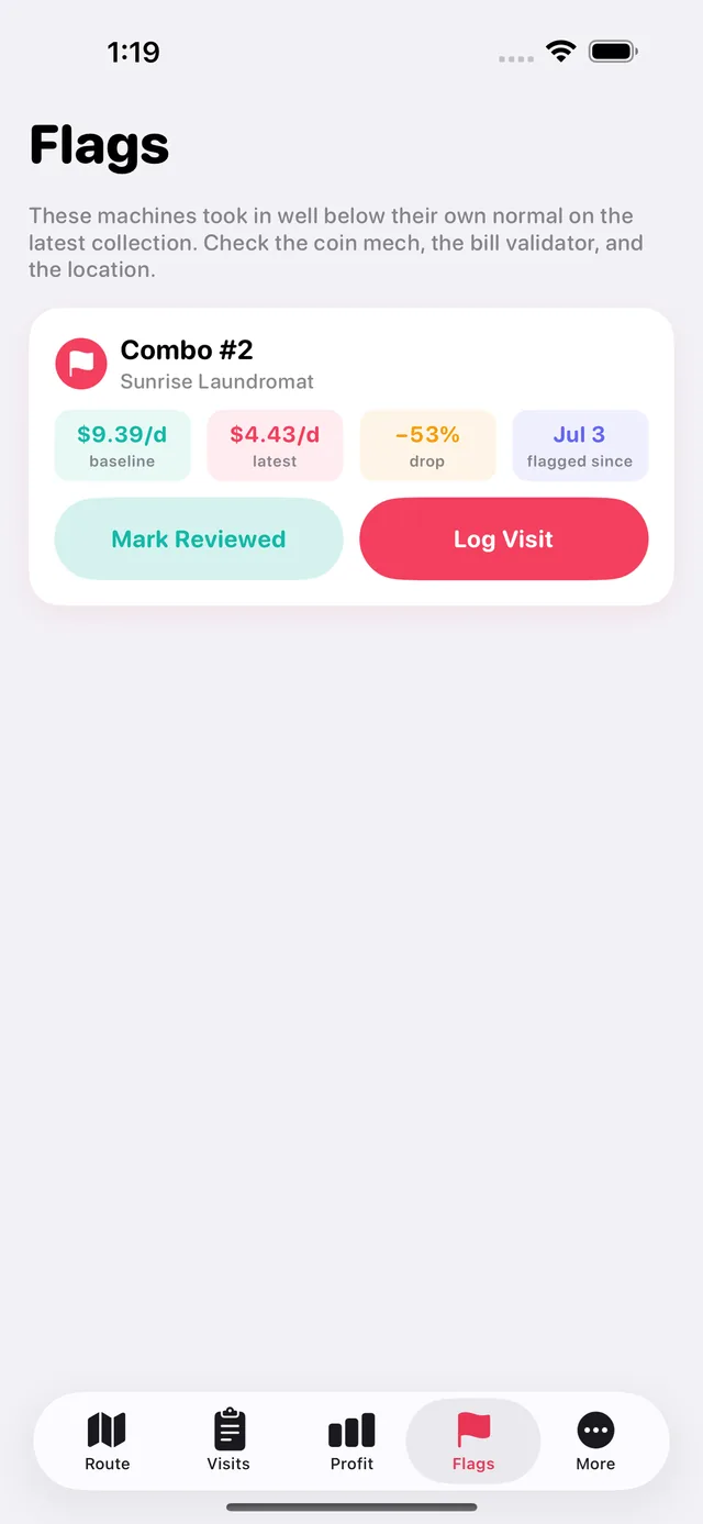 Vendbook screenshot 7