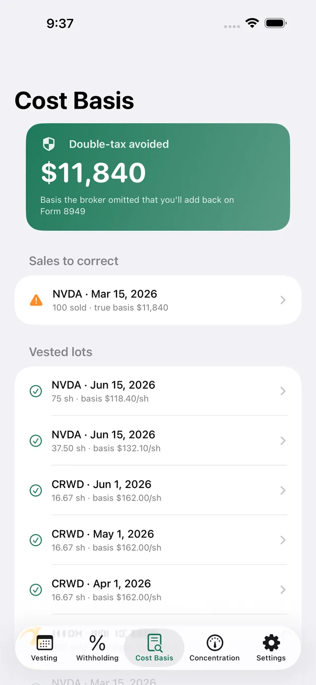 VestLedger screenshot 6