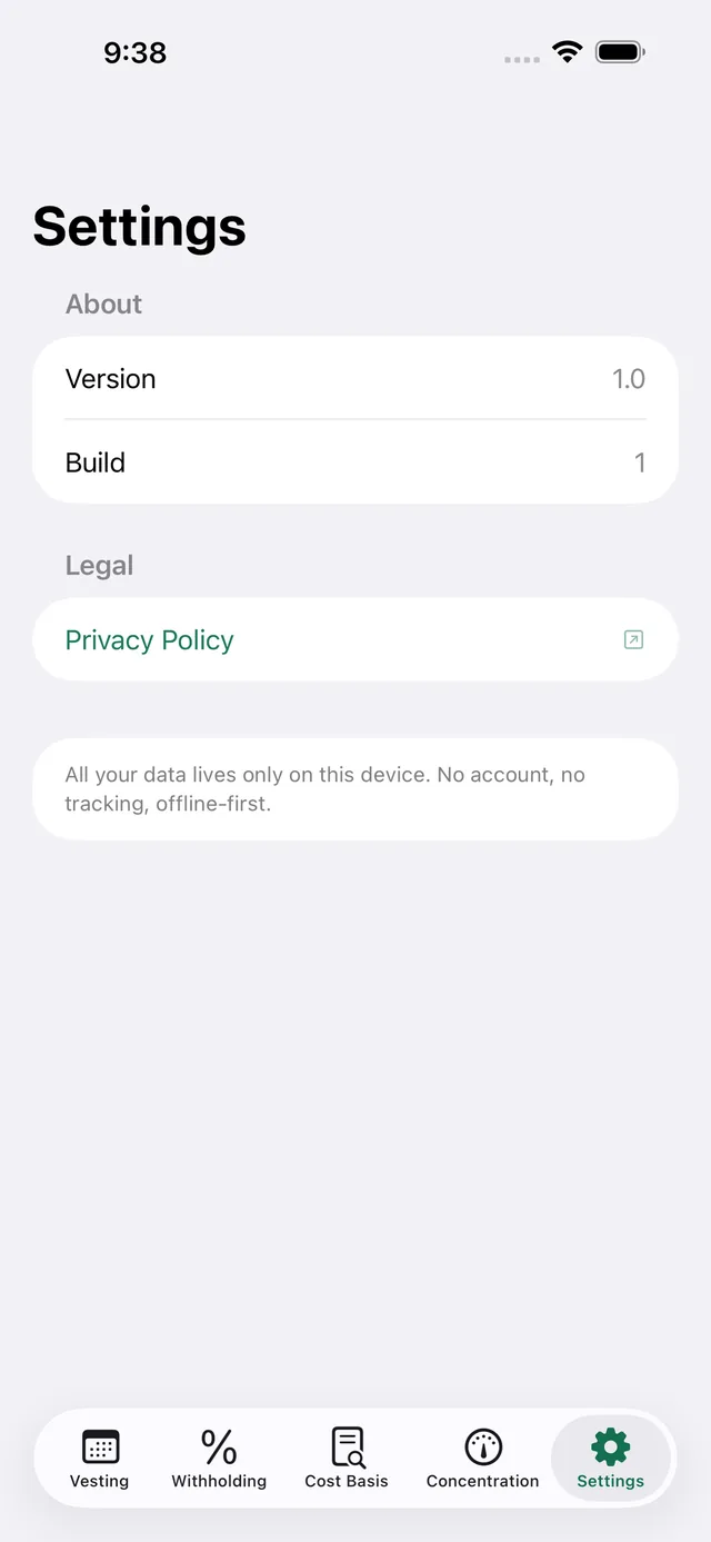 VestLedger screenshot 8