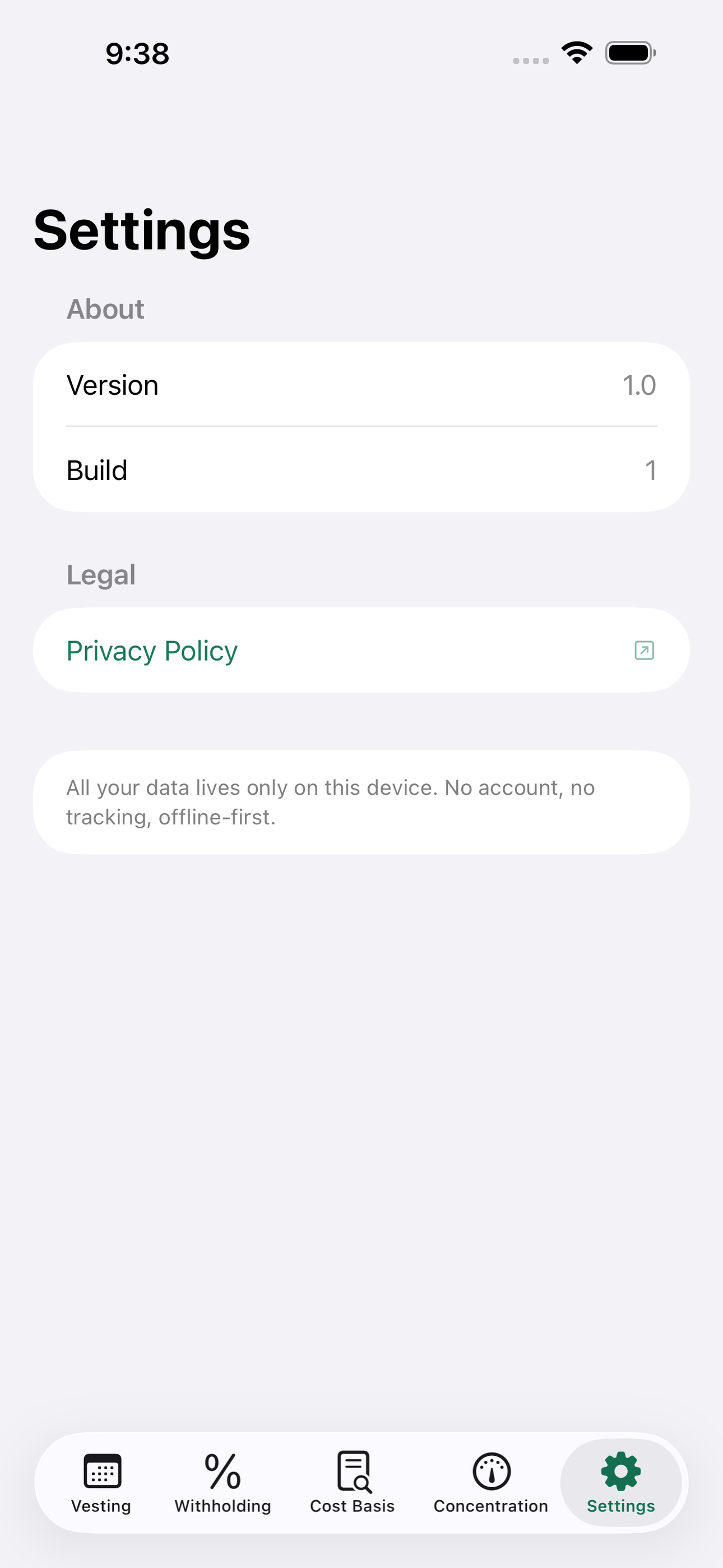 VestLedger screenshot 8 of 8