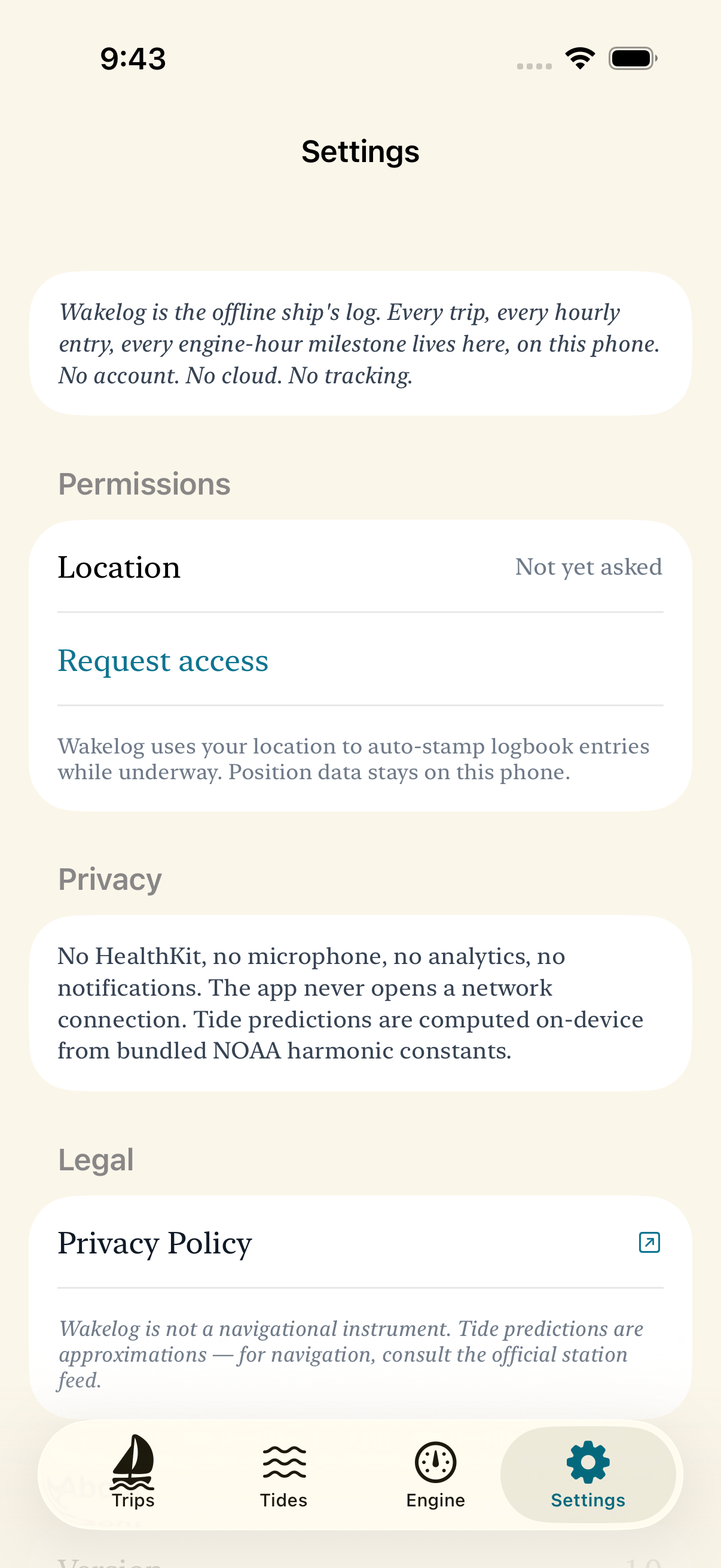 Wakelog screenshot 2 of 7