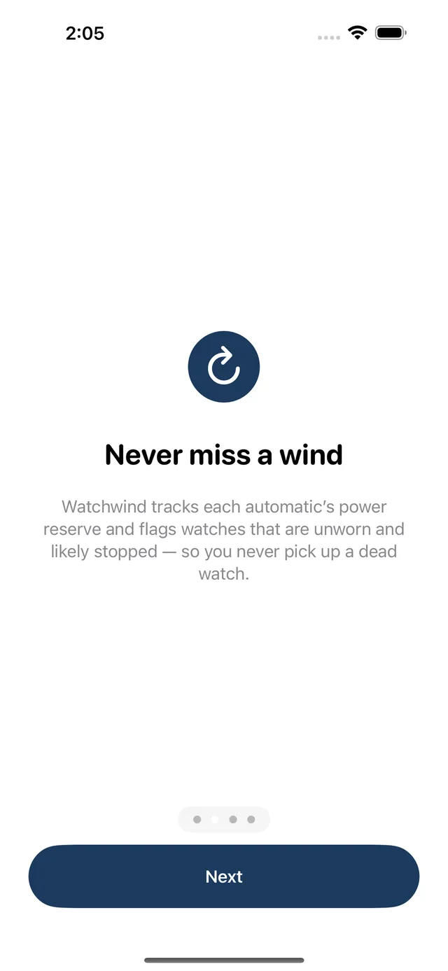 Watchwind screenshot 2