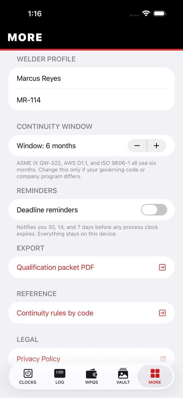 WeldBook screenshot 8