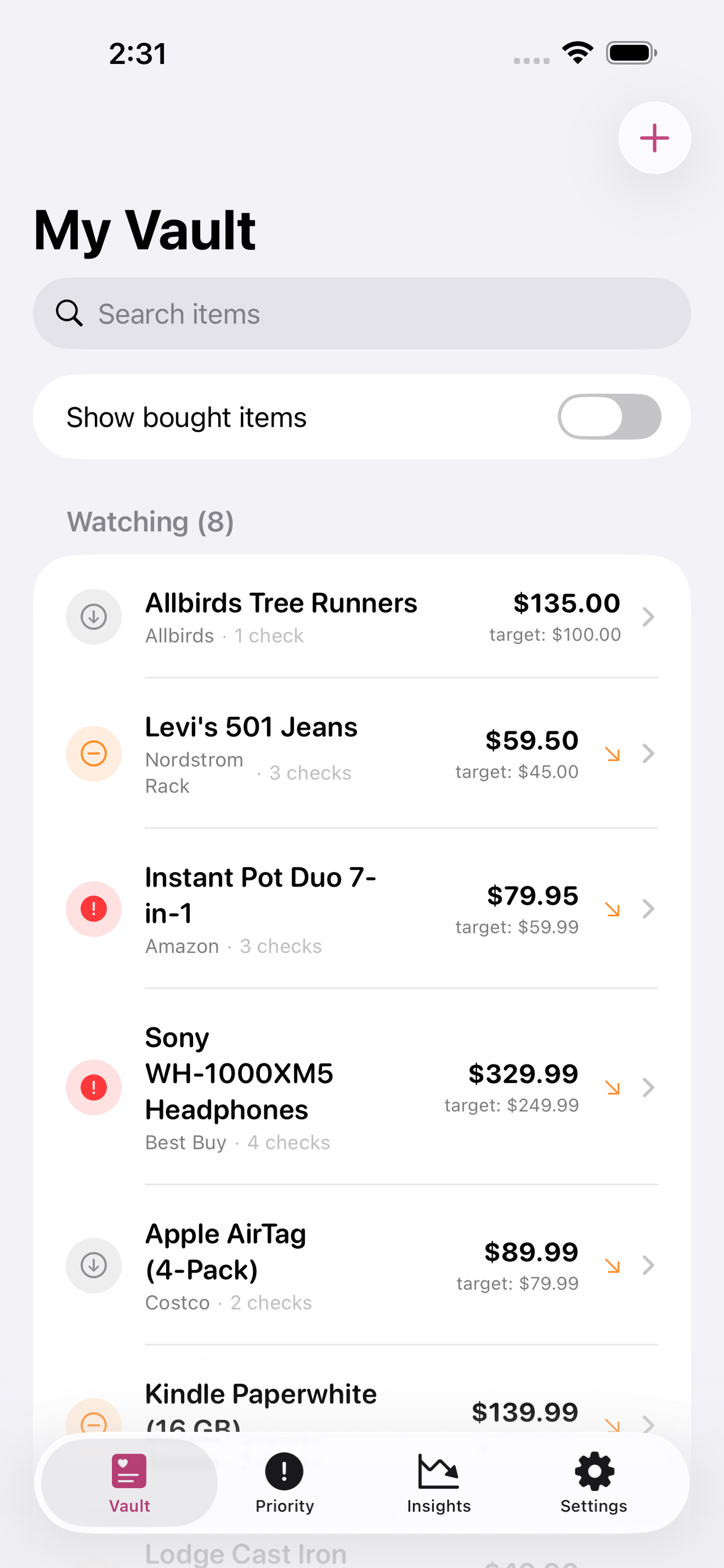 Wishvault screenshot 4 of 8