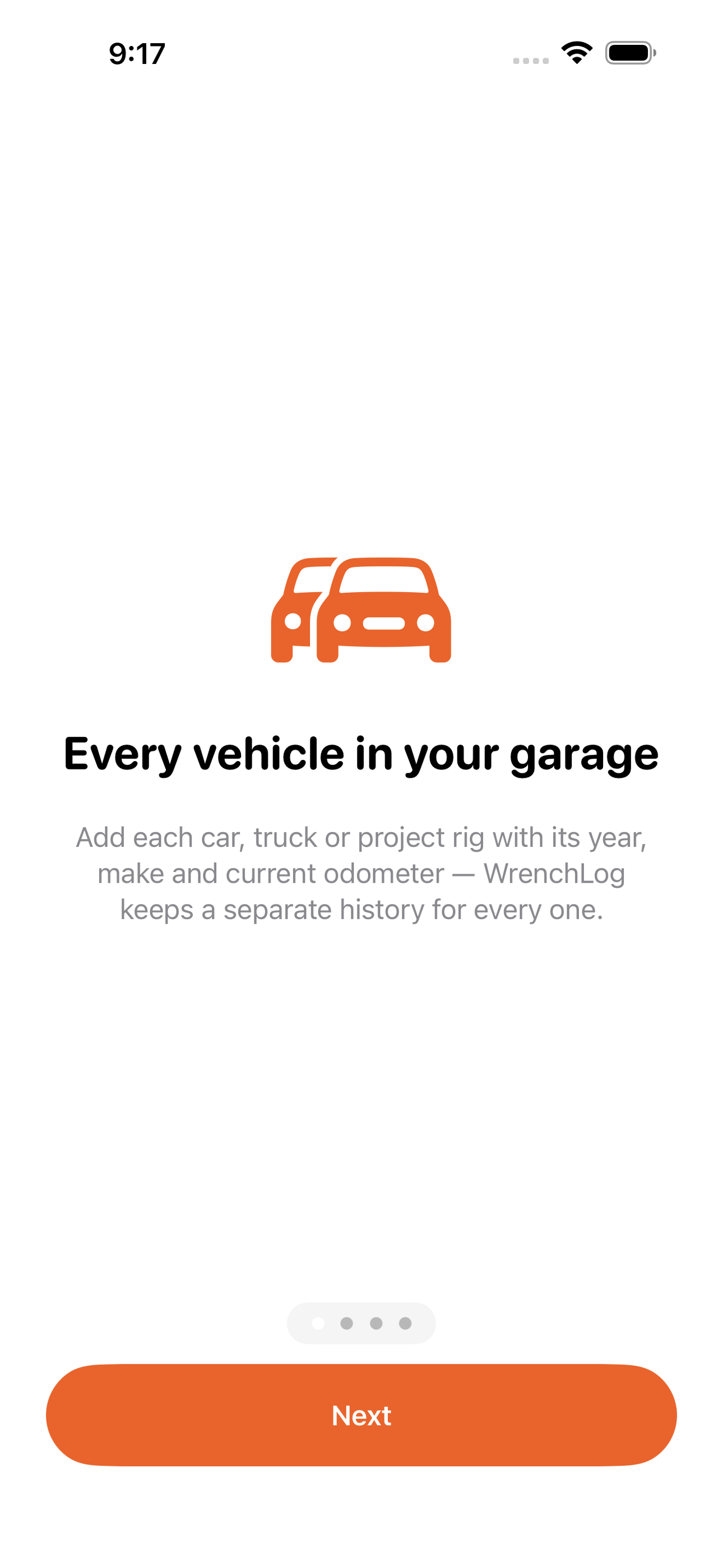 WrenchLog screenshot 1 of 8