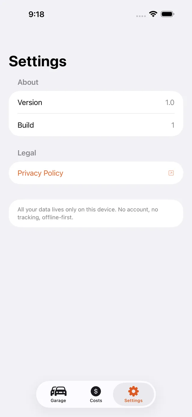 WrenchLog screenshot 6