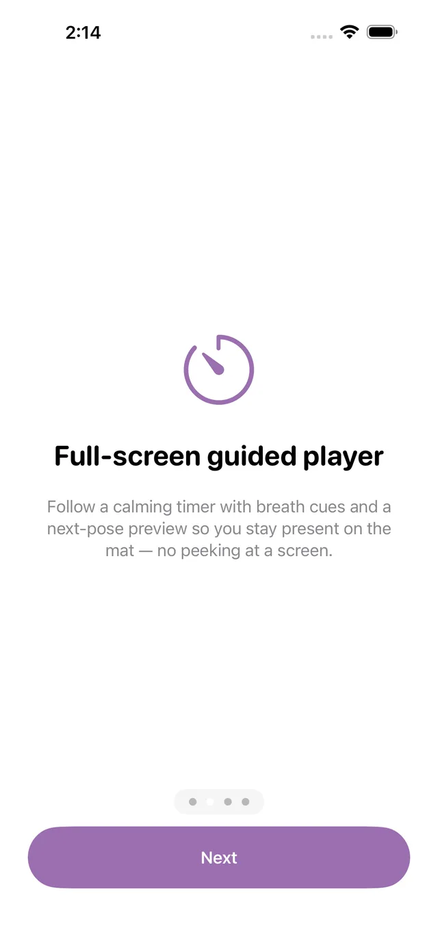 Yogaflow screenshot 2