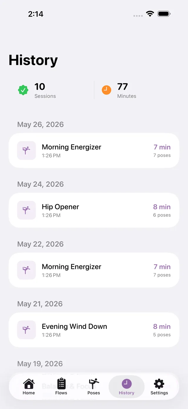 Yogaflow screenshot 7