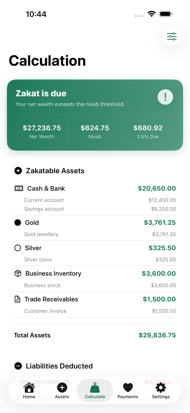 Zakatly screenshot 6