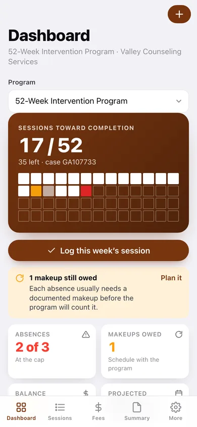 ClassProof web app — screen 1