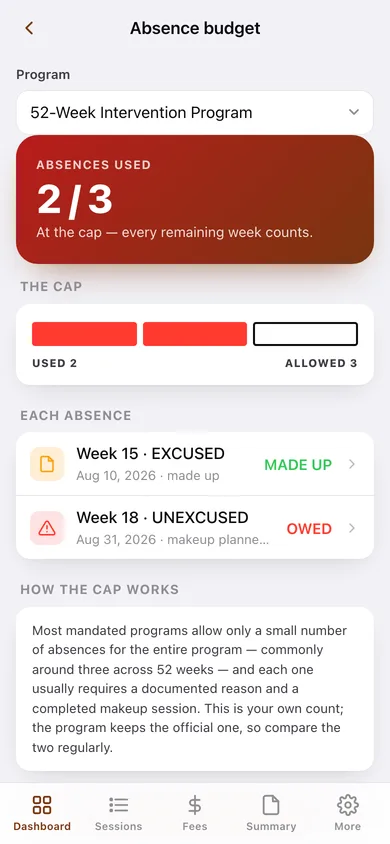 ClassProof web app — screen 2