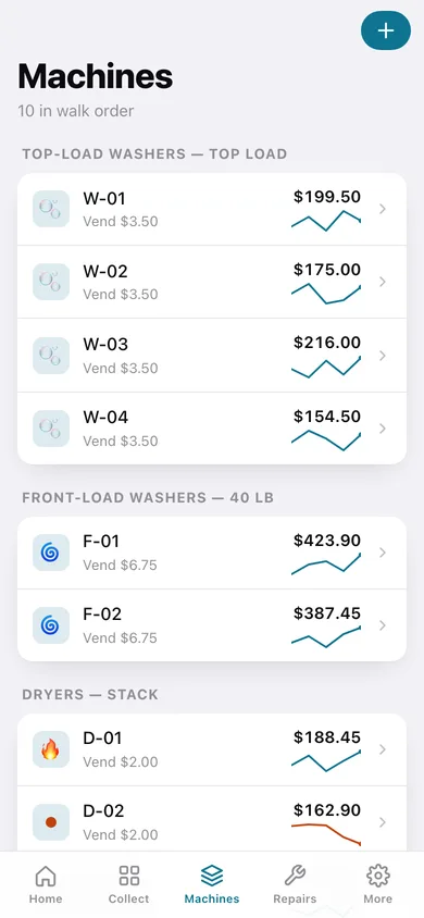 CoinCount web app — screen 3