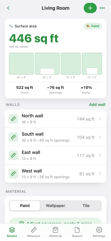 CoverKit: Paint & Tile web app — screen 2