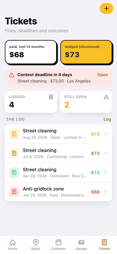 CurbDay web app — screen 3