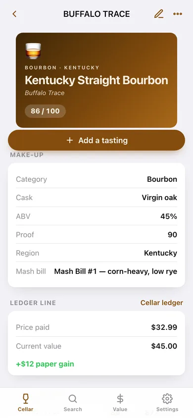 Drambook web app — screen 2