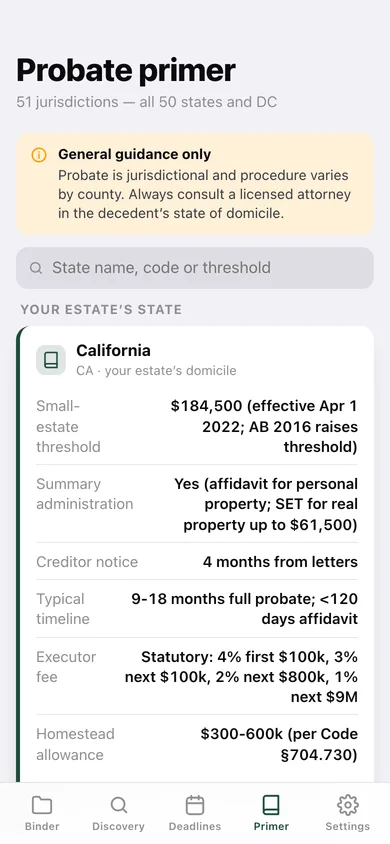 Estatey web app — screen 3