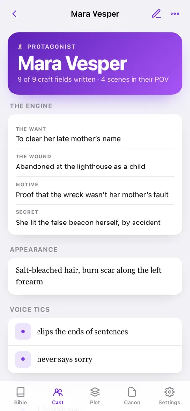 Fanforge web app — screen 3