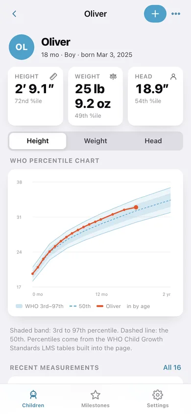 Growthly web app — screen 2