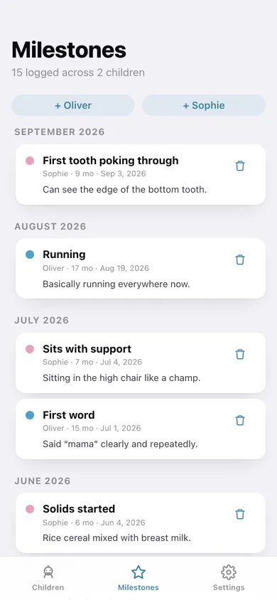 Growthly web app — screen 3