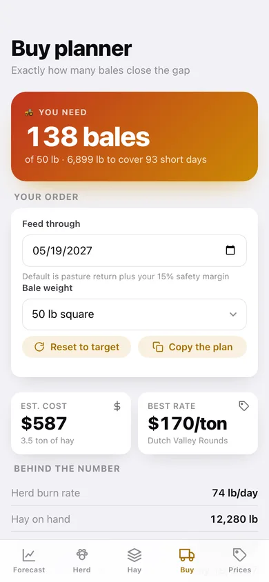 HayDays web app — screen 3