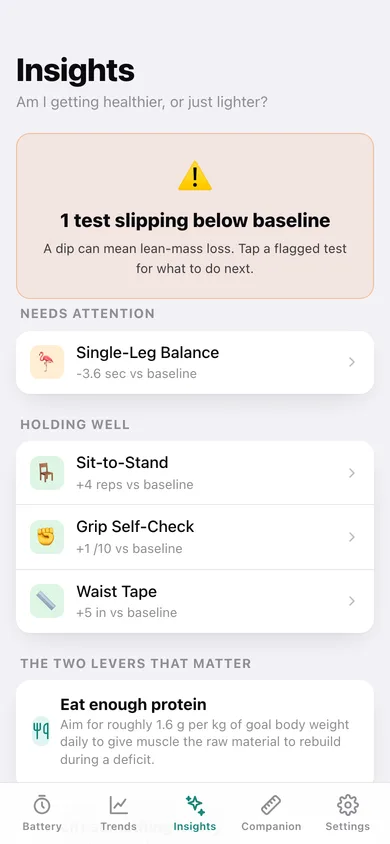 HoldStrong web app — screen 3