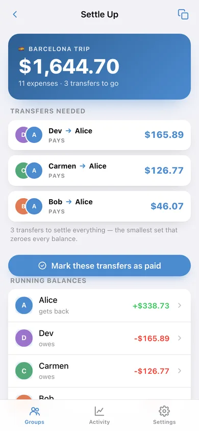Kitty web app — screen 3