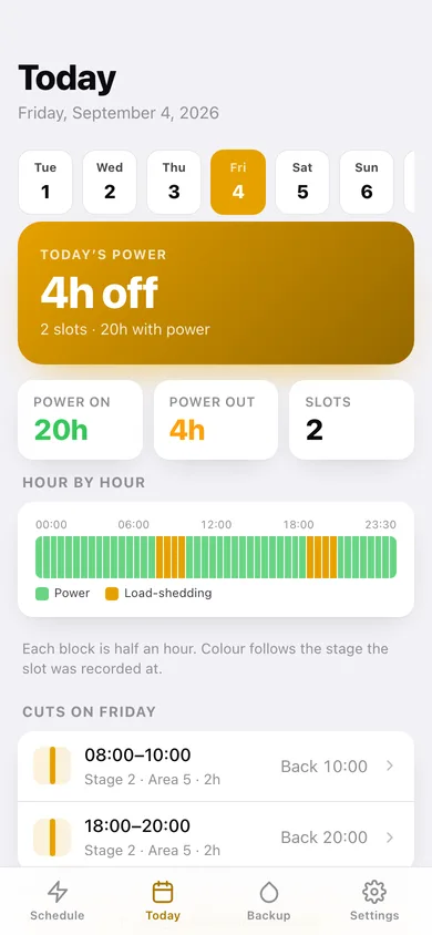 Loadwise web app — screen 2