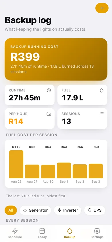 Loadwise web app — screen 3