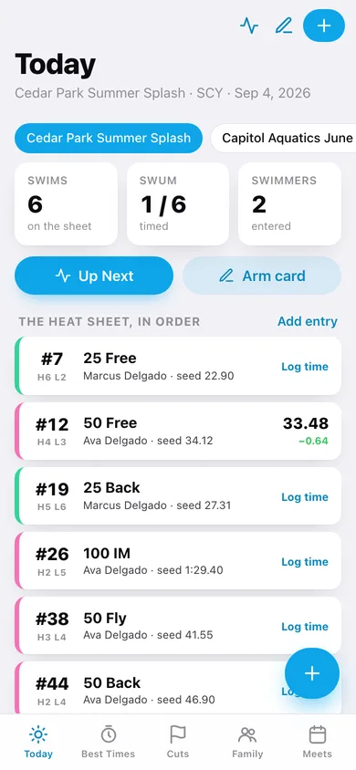 MeetDay web app — screen 1