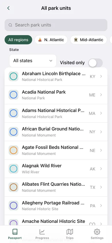 Inkpass web app — screen 2