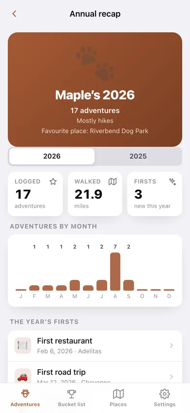 Pawmark web app — screen 3