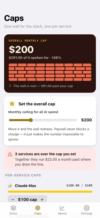 Paywall web app — screen 2