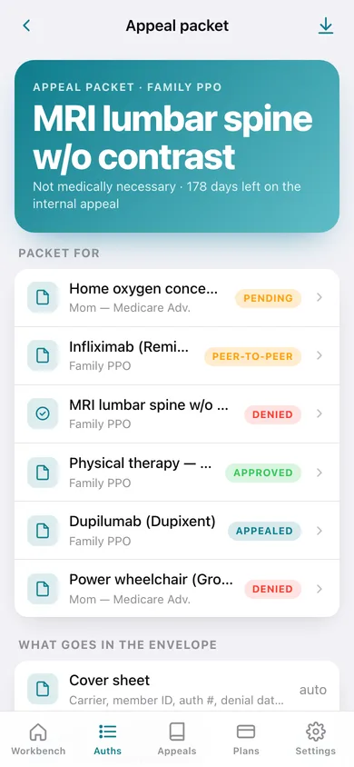 Priornaught web app — screen 3