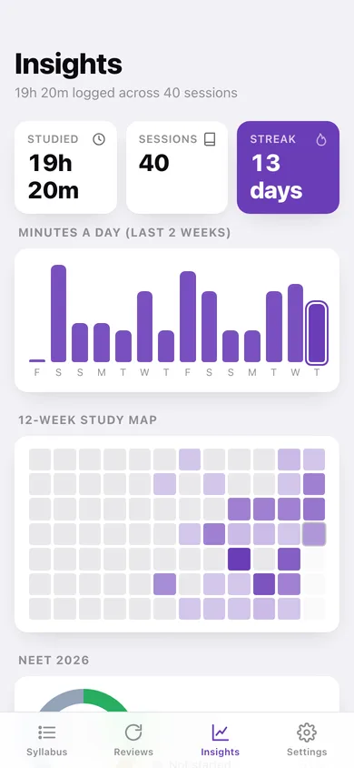Revise web app — screen 3
