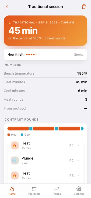 Stoke web app — screen 2