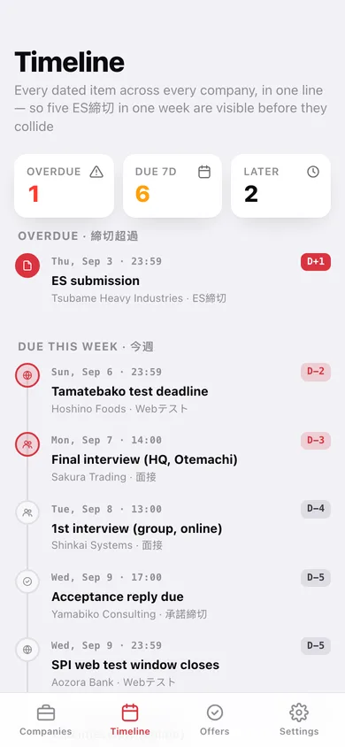Naitei Path web app — screen 3