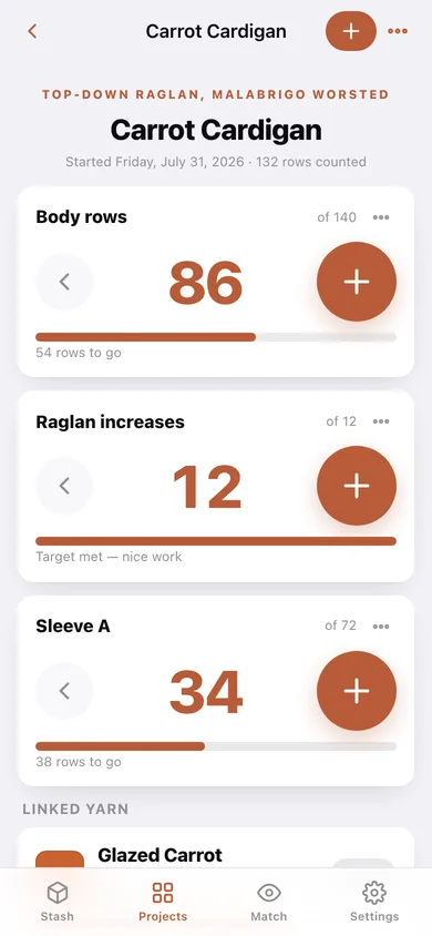 Skein web app — screen 3
