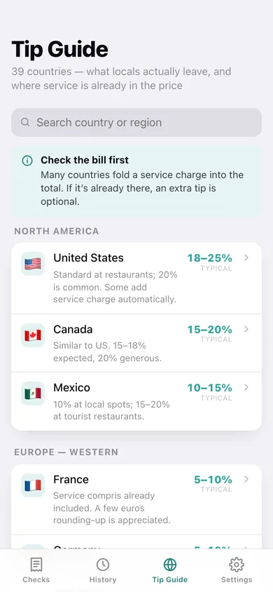 Splitcheck web app — screen 3