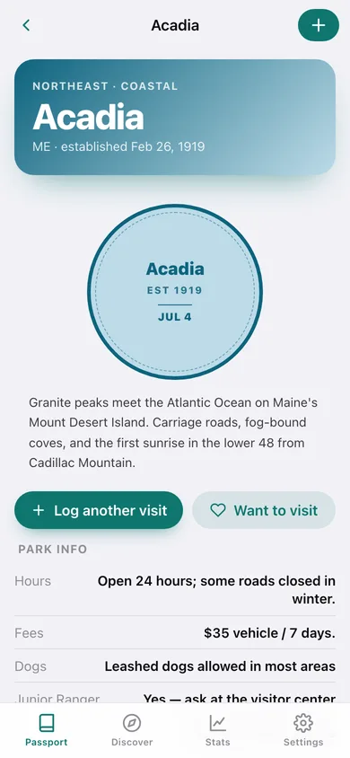 Stampr web app — screen 2
