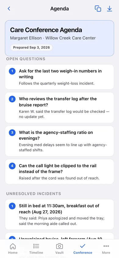VisitProof web app — screen 3