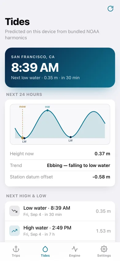 Wakelog web app — screen 3