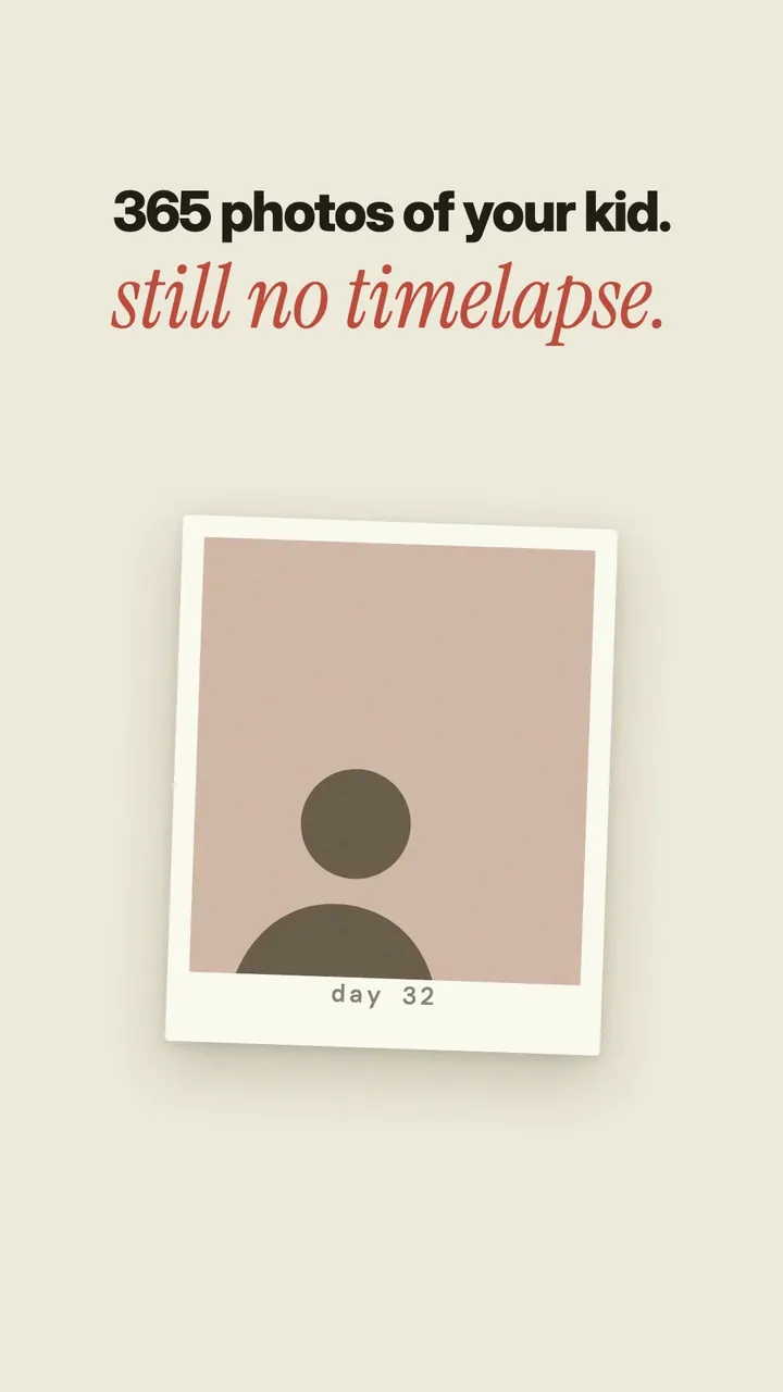 A year of casual photos of your kid is thousands of pictures and zero timelapse