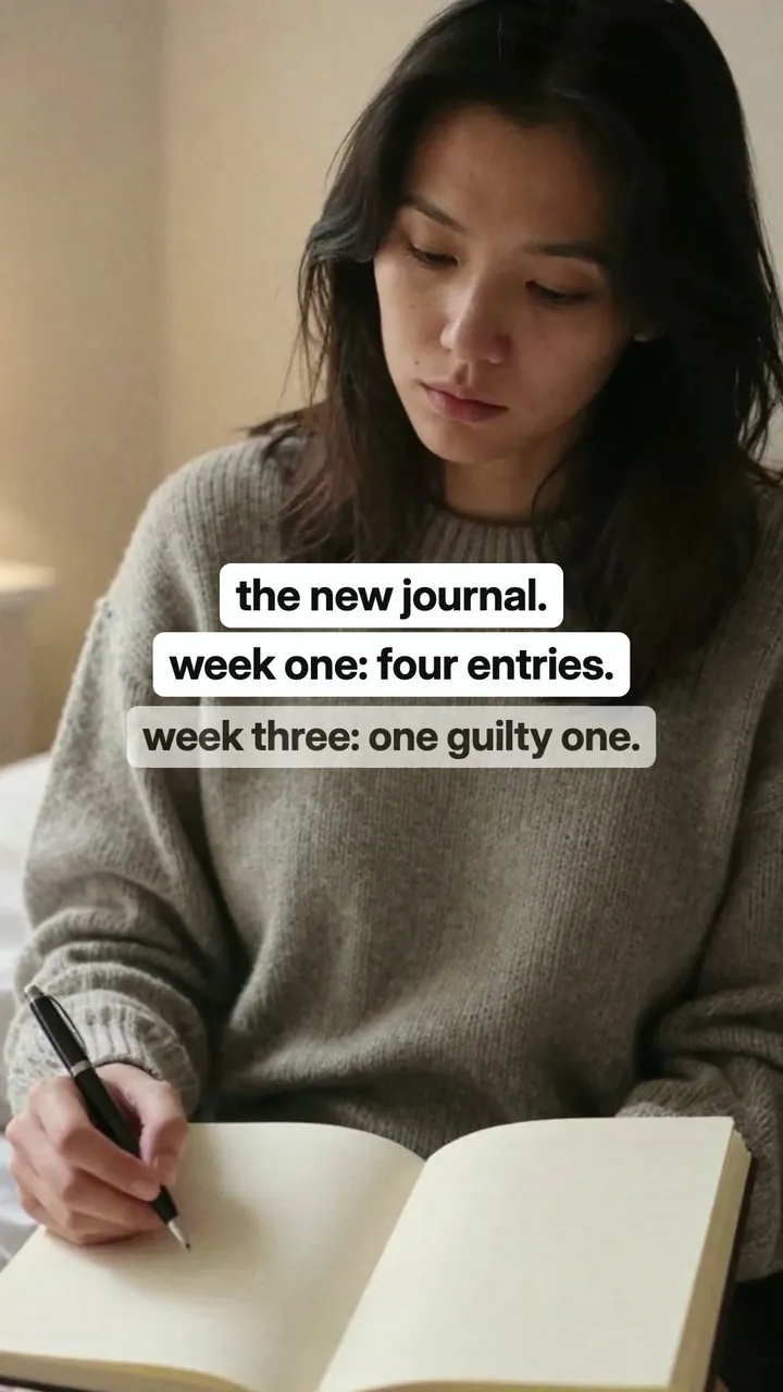 A daily journal you'll actually keep